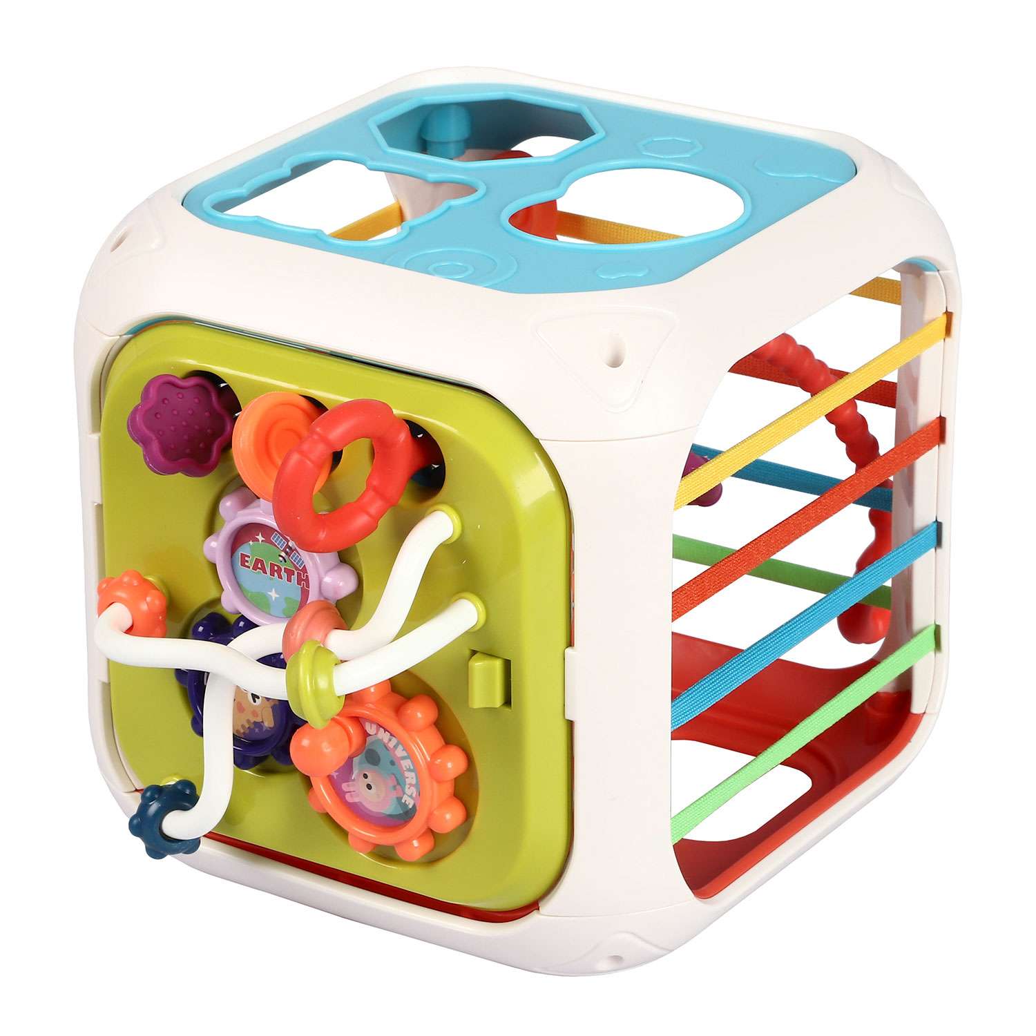 Развивающая игрушка Smart Baby Умный куб бизиборд JB0334079 - фото 7
