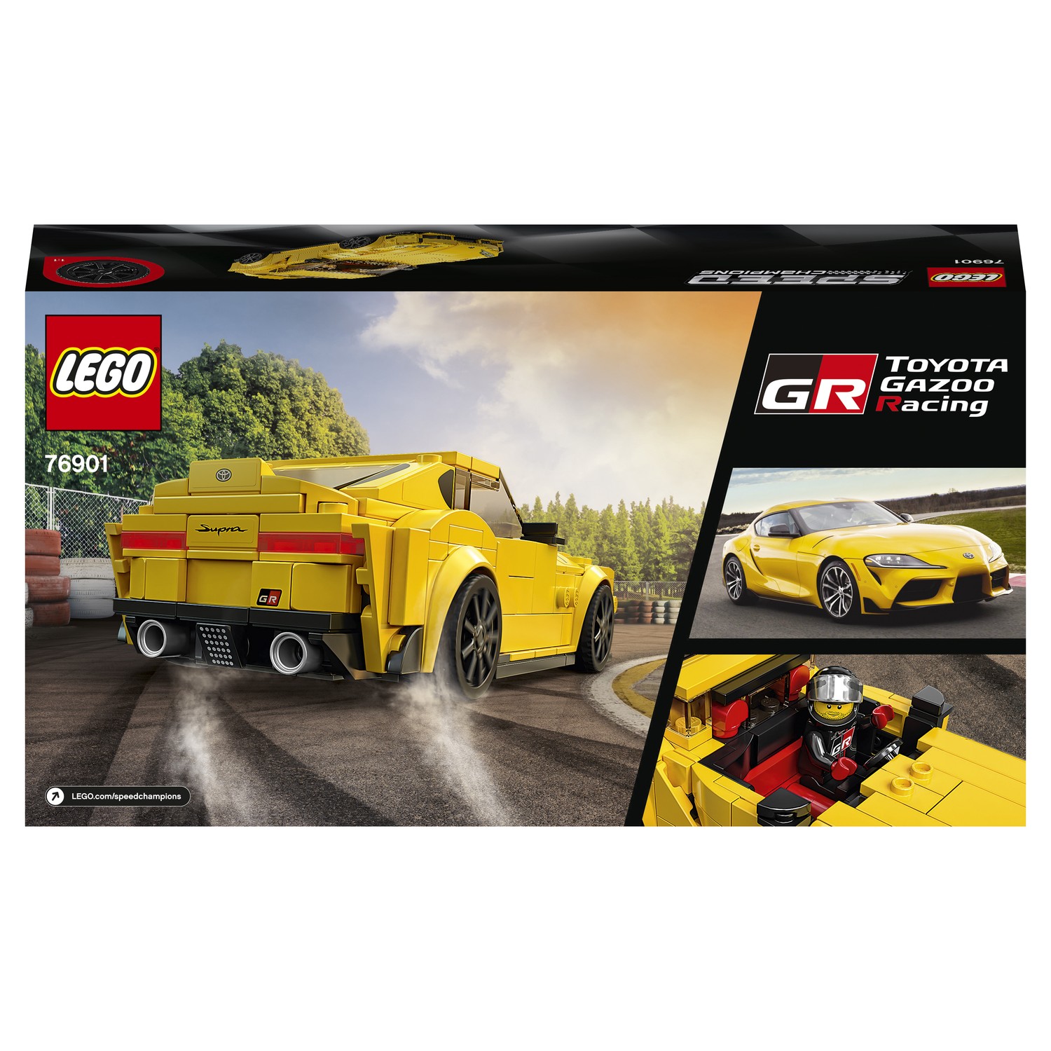 Конструктор LEGO Speed Champions Toyota GR Supra 76901 купить по цене 1799  ₽ в интернет-магазине Детский мир