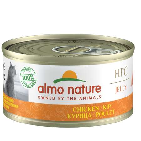 Корм для кошек Almo Nature 70г HFC Курица в желе