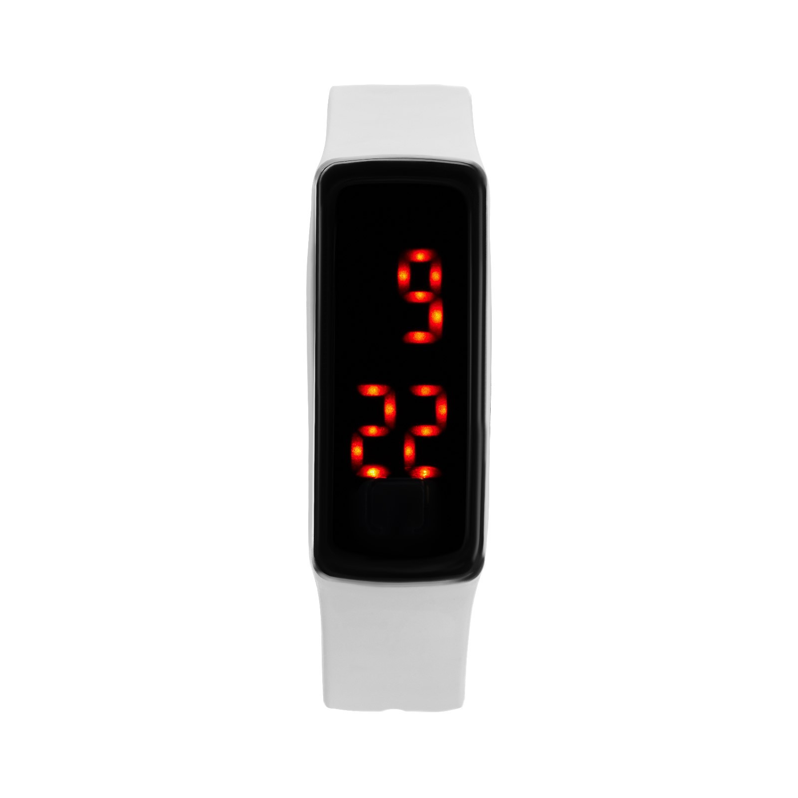 Часы Sima-Land наручные электронные «Блик» ремешок силикон циферблат 5 х 2 см белые - фото 2
