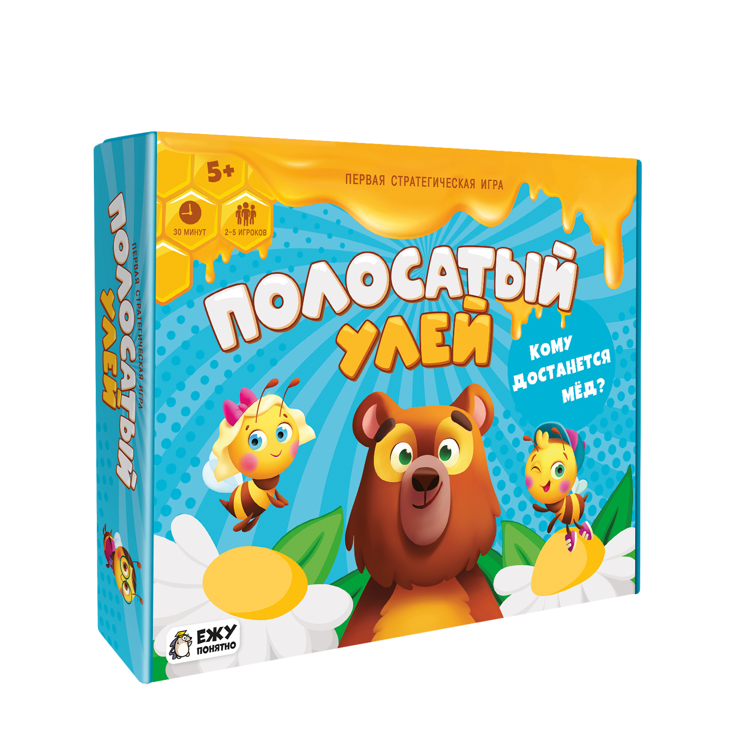 Игра настольная ГЕОДОМ Полосатый улей купить по цене 659 ₽ в  интернет-магазине Детский мир