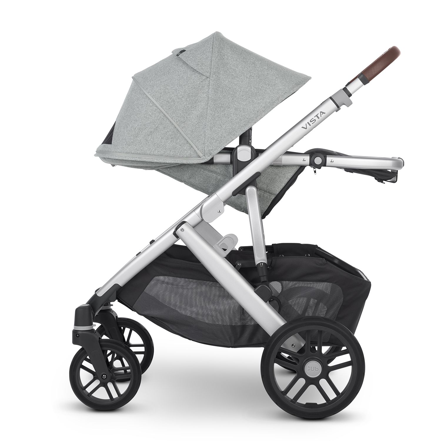 Коляска 2в1 UPPAbaby Vista V2 Stella Серебристый меланж - фото 18