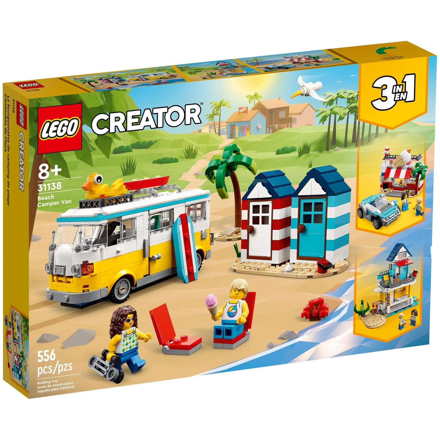 Конструктор LEGO Creator Beach Camper Van 31138 - фото 1