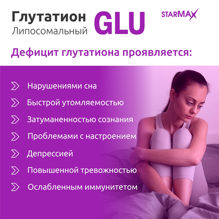 БАД VECTOR-MEDICA Глутатион липосомальный 382 мг №60 капс.