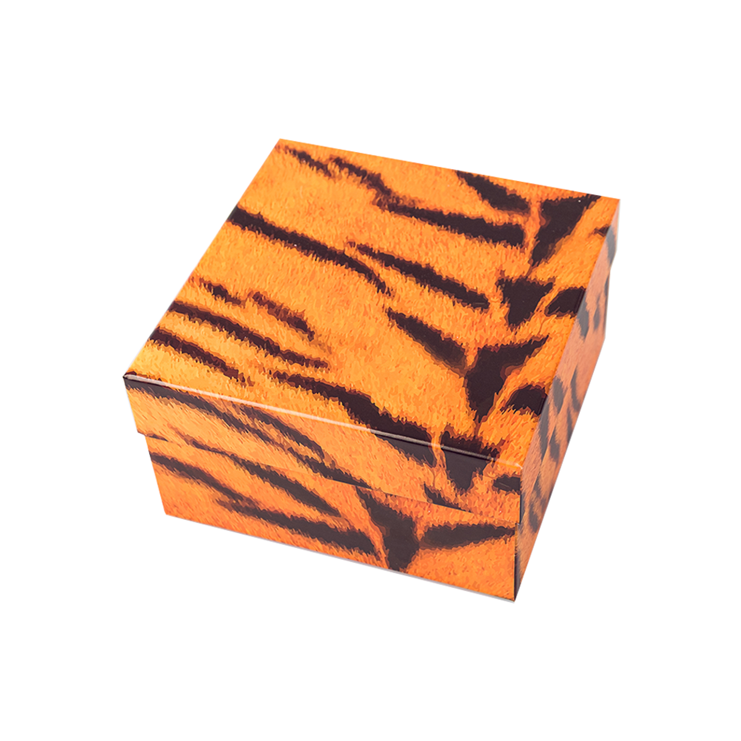 Коробка подарочная Cartonnage Animals разноцветная квадратная - фото 2