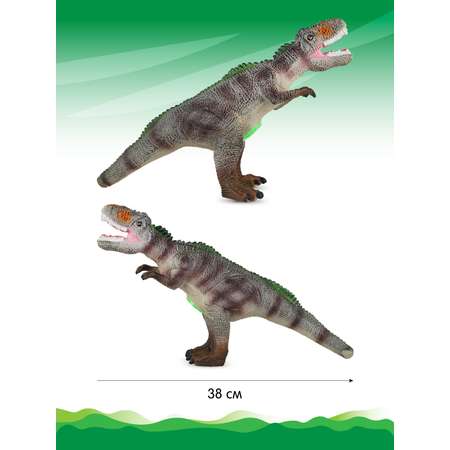 Фигурка динозавра КОМПАНИЯ ДРУЗЕЙ с чипом звук рёв животного эластичный JB0207076