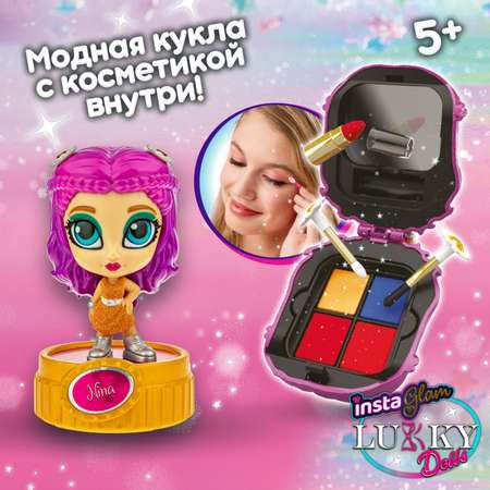 Набор косметики Instaglam Lukky Doll Кукла Нина 12 см