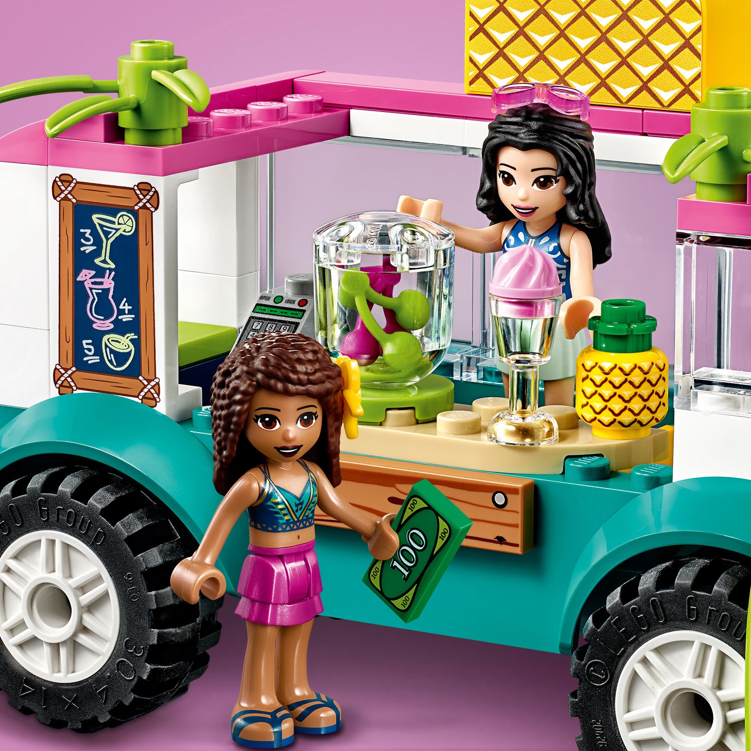 Конструктор LEGO Friends Фургон-бар для приготовления сока 41397 - фото 15