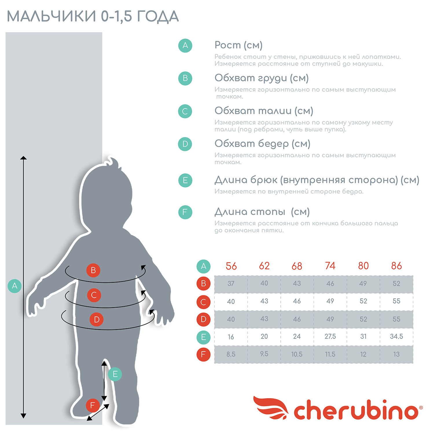 Ползунки Cherubino CAN 7884 - фото 2