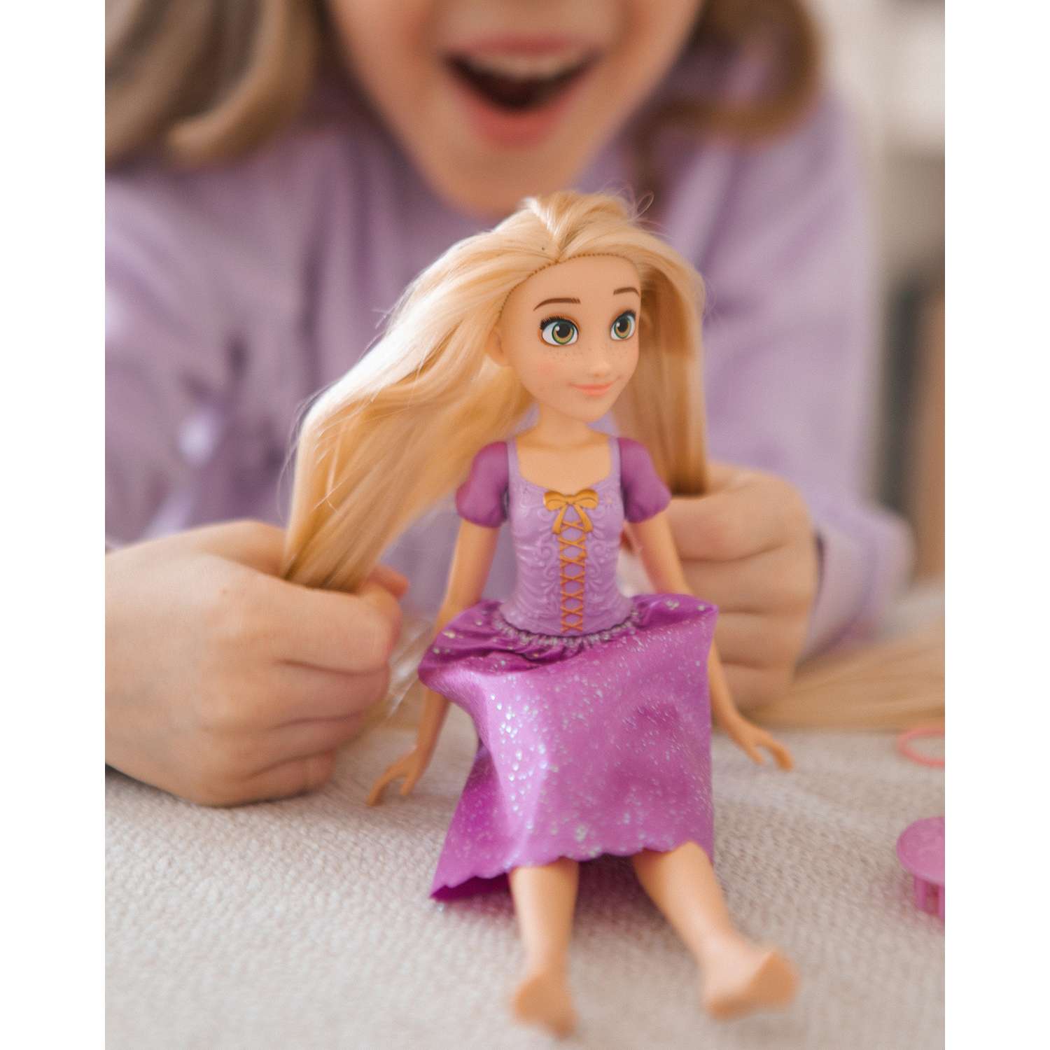 Кукла Disney Princess Hasbro Рапунцель Локоны F10575L0 F10575L0 - фото 17