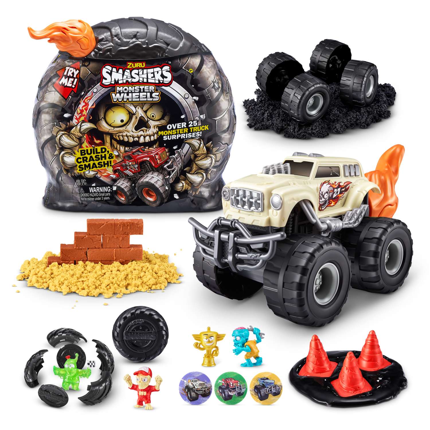 Набор игровой Smashers Monster Truck в непрозрачной упаковке (Сюрприз) 74103 74103 - фото 14