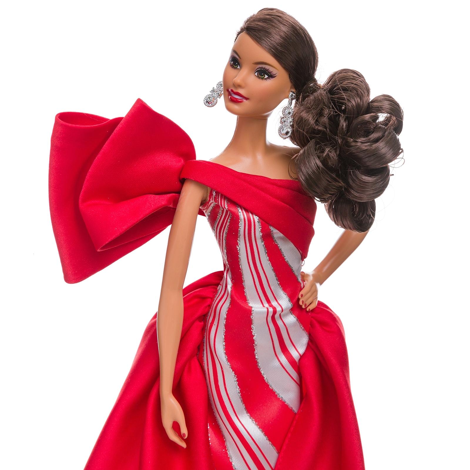 Кукла Barbie 2019 Праздничная Брюнетка FXF03 FXF03 - фото 13