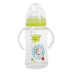 Бутылка BabyGo с широким горлом 270 мл Green