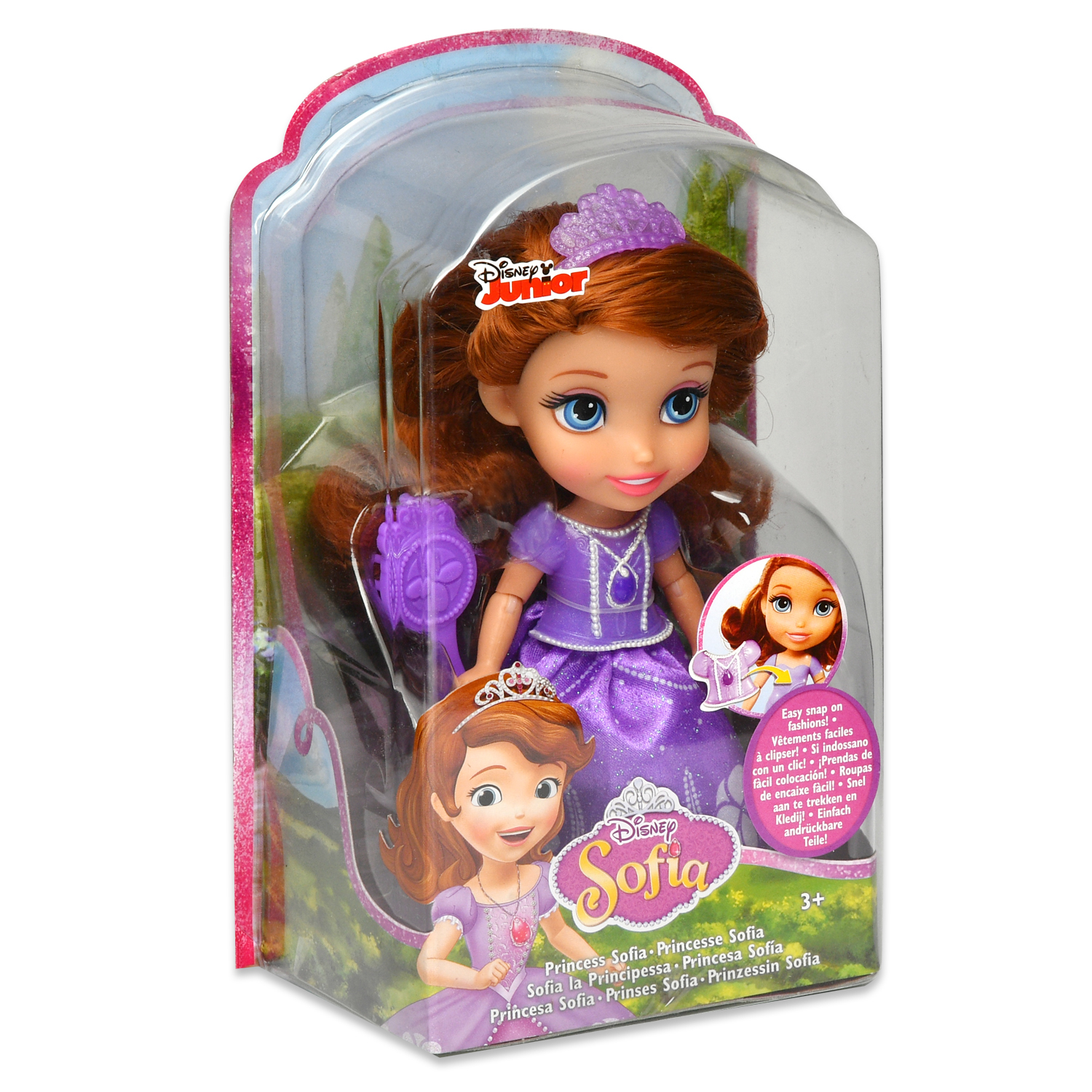 Кукла Jakks Pacific Disney София Прекрасная 15 см купить по цене 499 ₽ в  интернет-магазине Детский мир