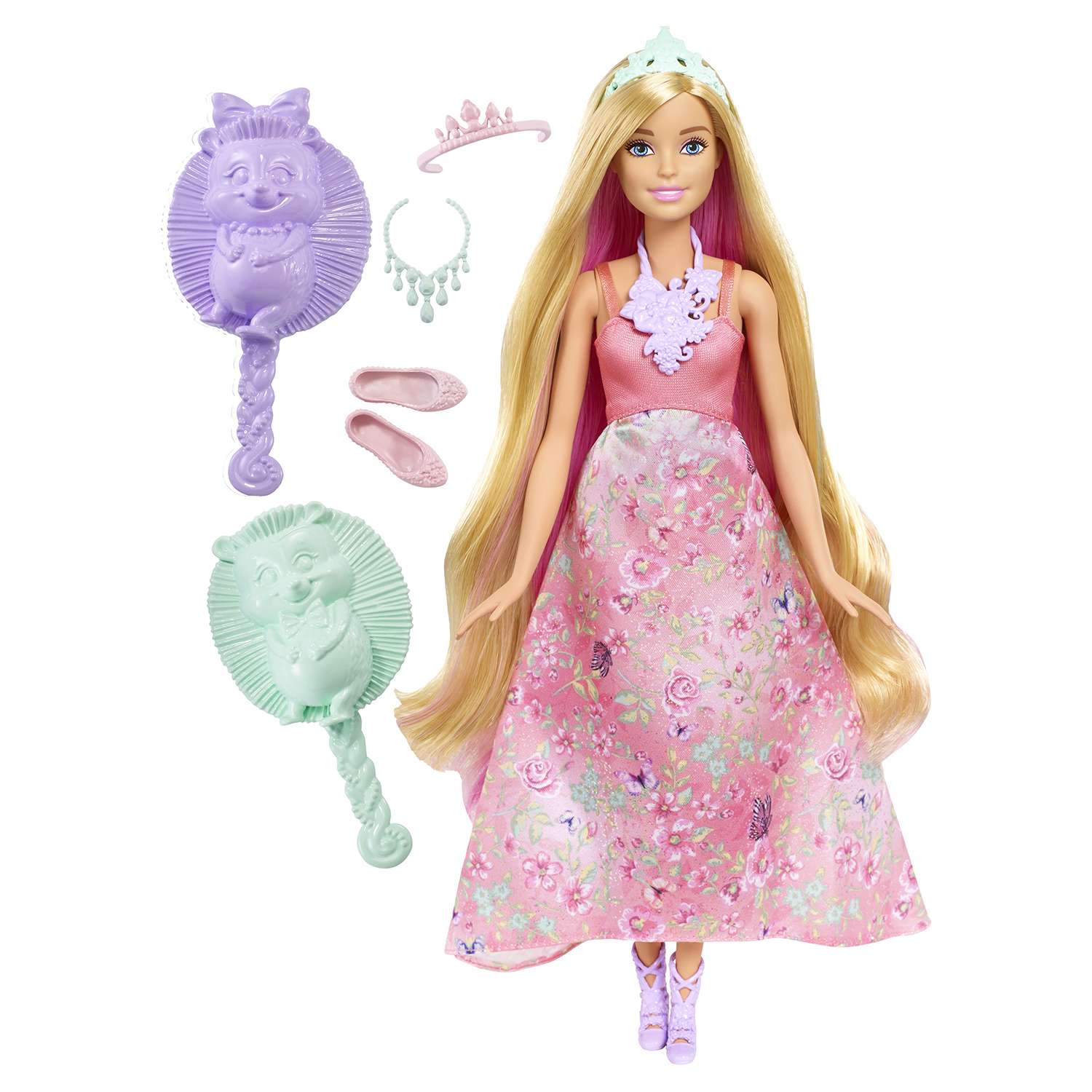 Кукла Barbie Принцессы с волшебными волосами в ассортименте DWH41 - фото 6