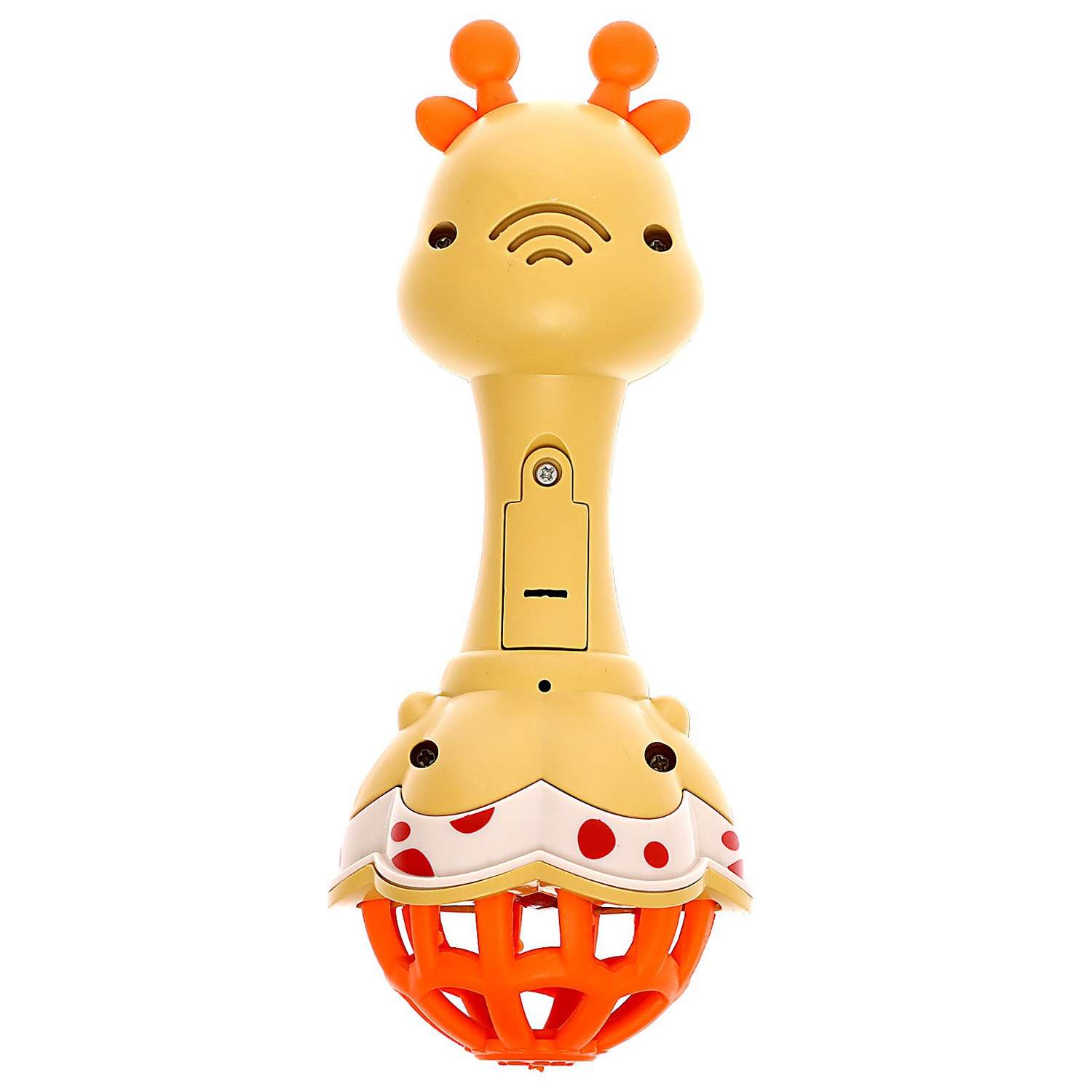 Музыкальная игрушка Zabiaka «Весёлый жирафик» звук свет цвет жёлтый - фото 5
