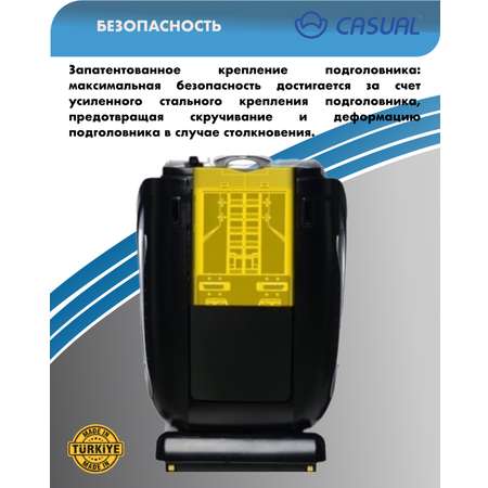 Детское автокресло Casual VTN35 Goldfix Pro