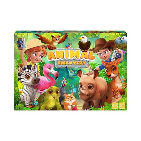 Настольная игра Sima-Land развлекательная Animal Discovery