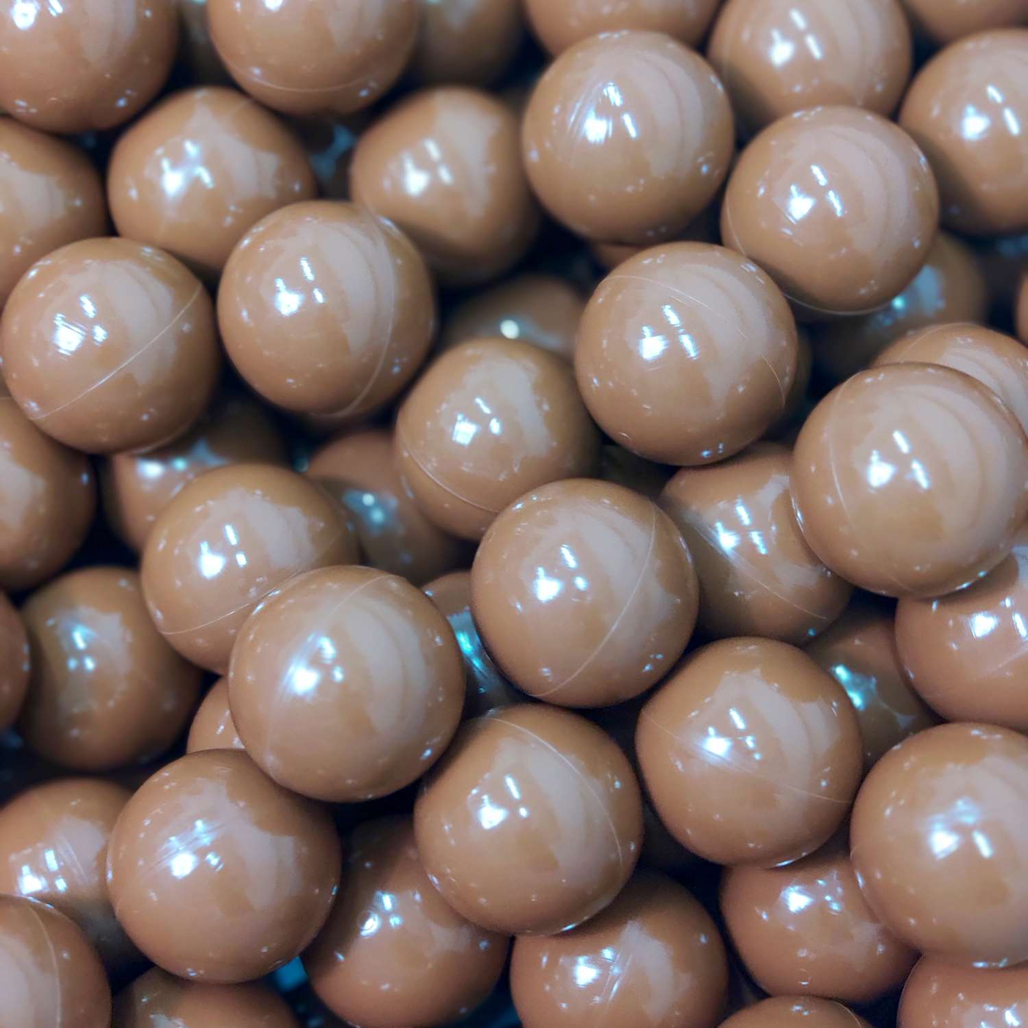 Шарики Hotenok для сухого бассейна 50 шт диаметр 7 см шоколад sbh120 - фото 2