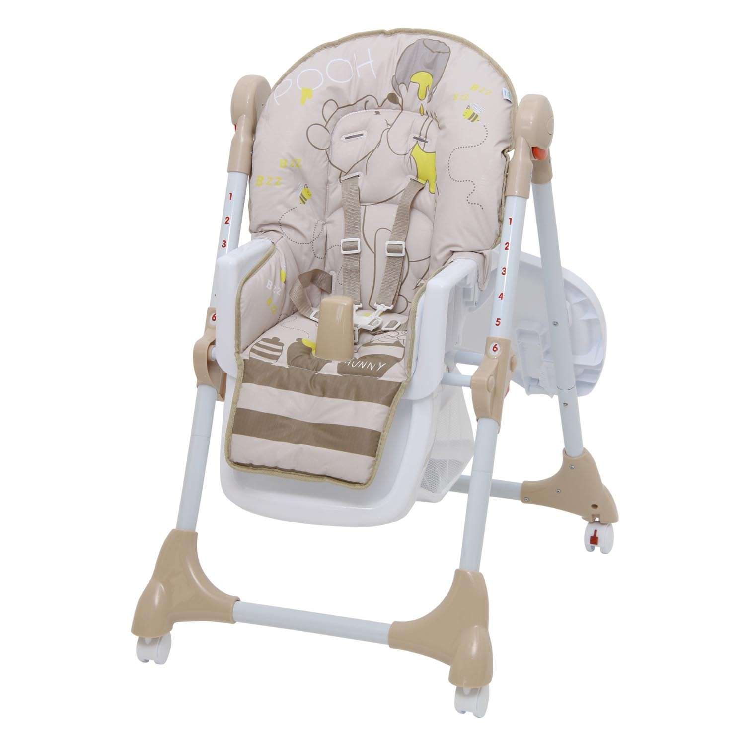 стульчик для кормления polini disney baby 470