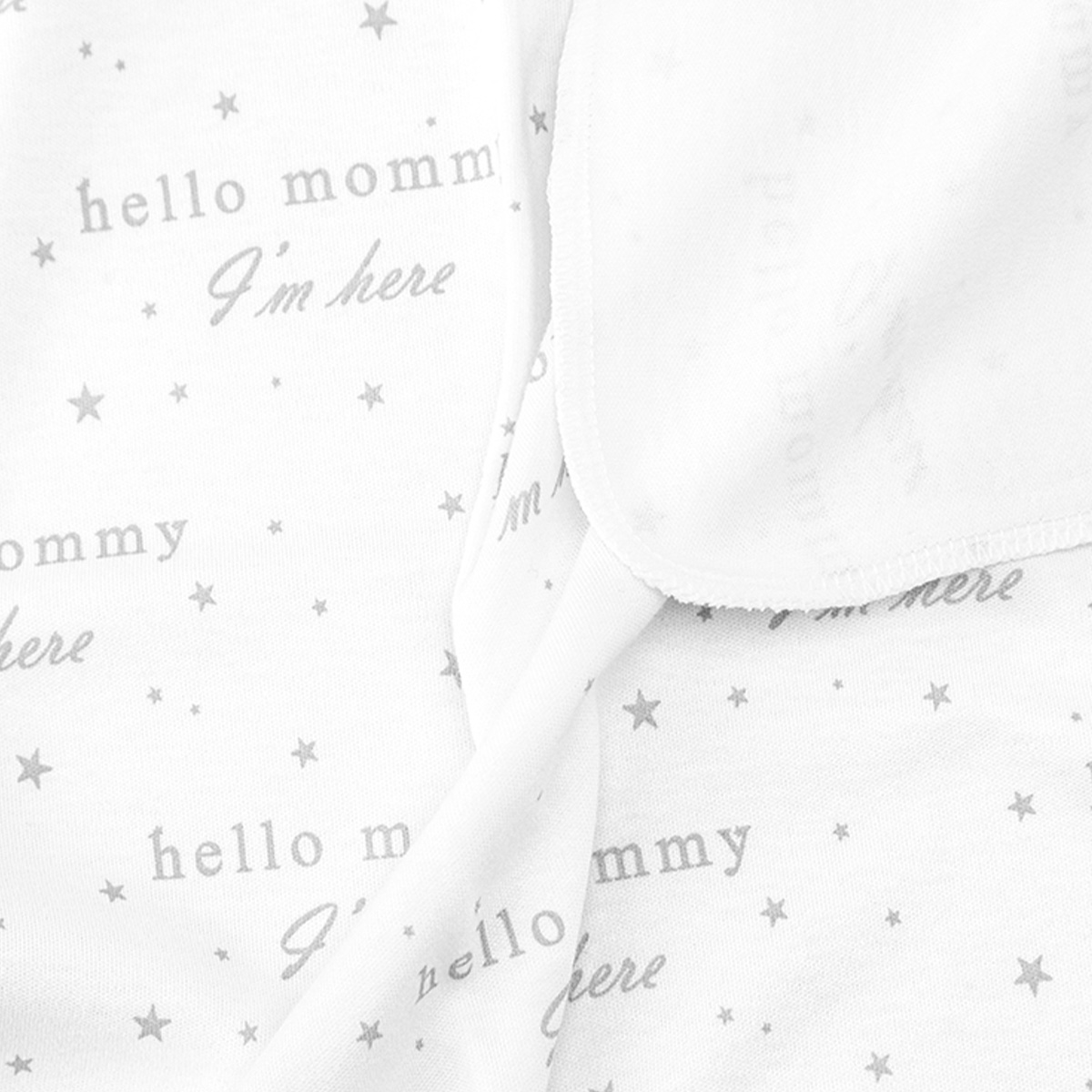 Комплект пелёнок Mjolk Солнце и Луна Steel Grey Hello Mommy сет из 3 штук 120*85 - фото 5