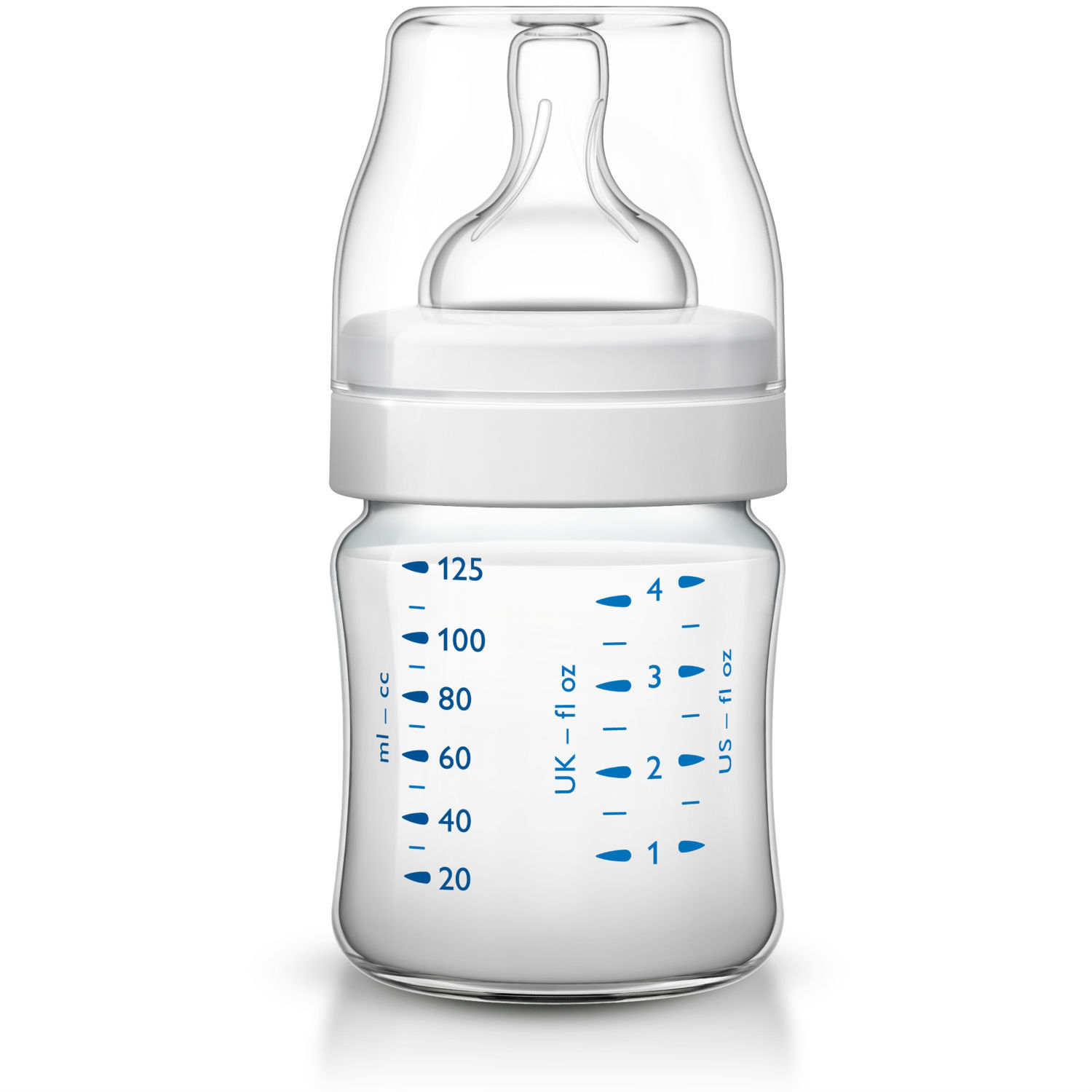 Бутылочка Philips Avent Classic+ 0 мес+ 125 мл SCF560/17 - фото 2