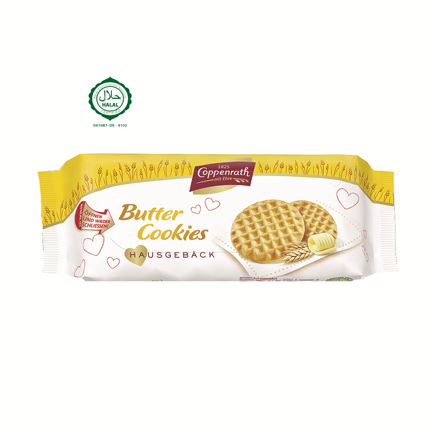 Печенье Coppenrath сливочное «Butter Cookies» 200 грамм - фото 1