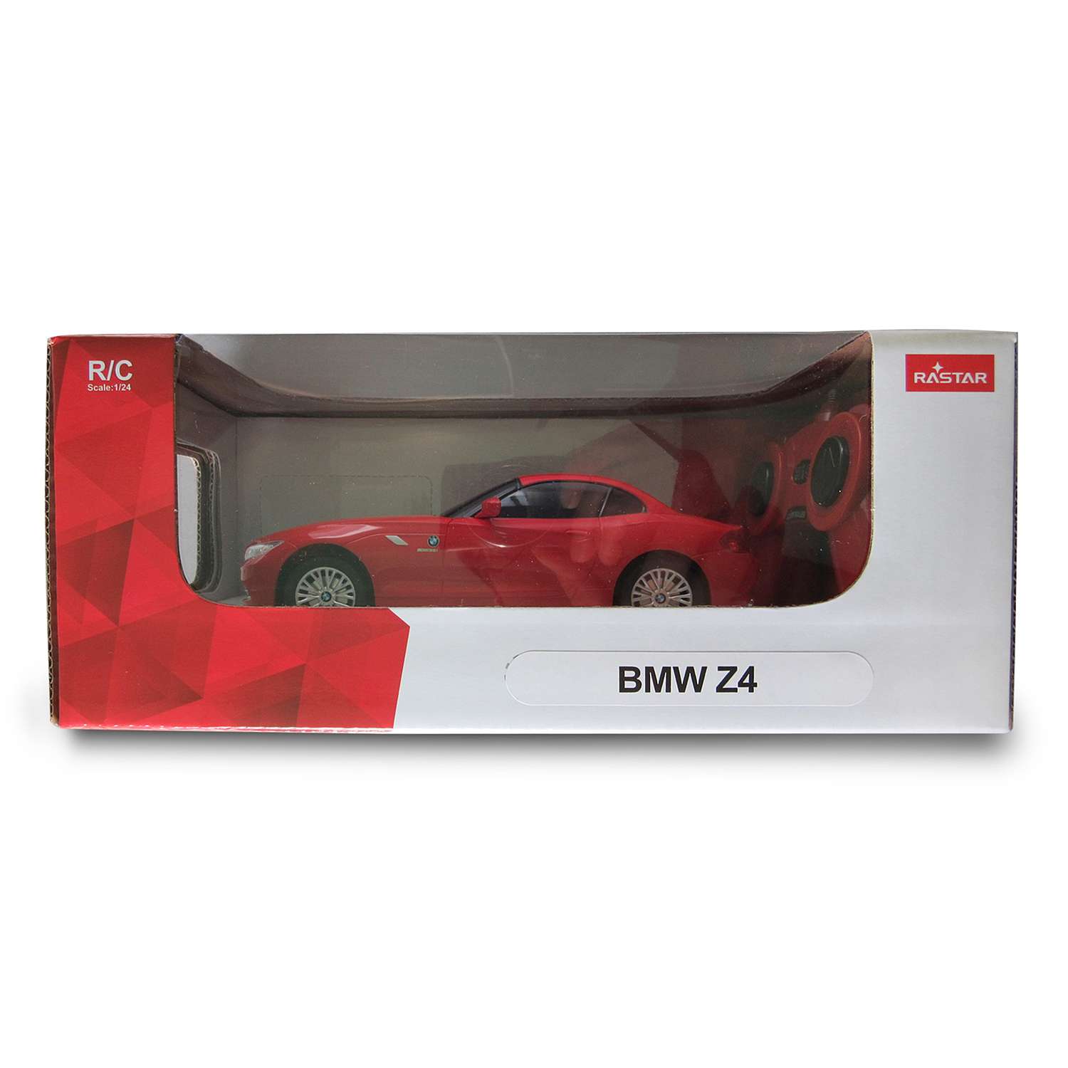 Машина Rastar РУ 1:24 BMW Z4 Красная 39700-1 - фото 2