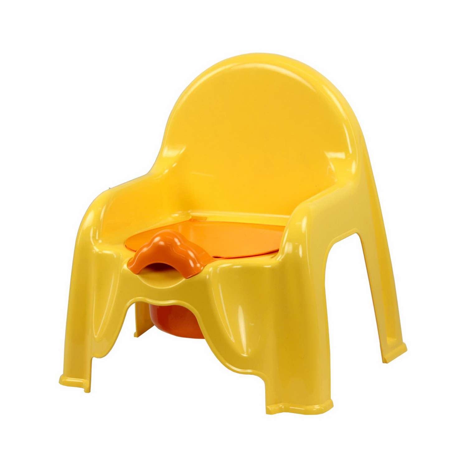 Горшок-стульчик Альтернатива светло-желтый - фото 2