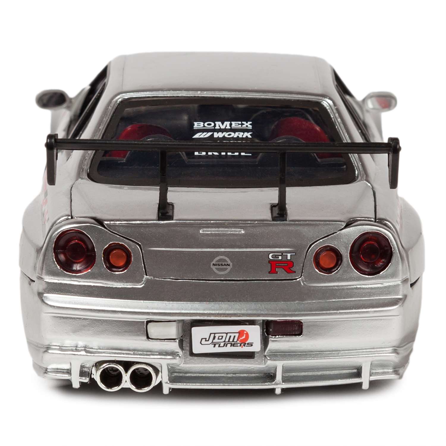 Машинка Jada 1:24 2002 Nissan Skyline GT-R R34 99114 - фото 6