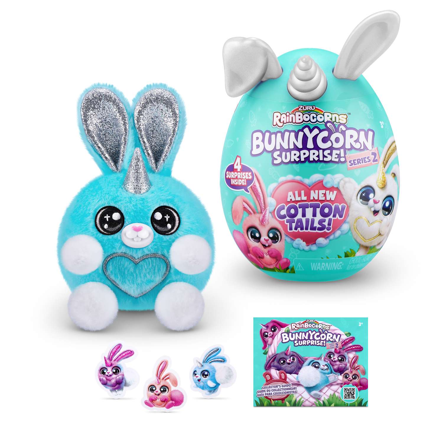 Игрушка Rainbocorns Bunnycorn Яйцо в непрозрачной упаковке (Сюрприз) 9280SQ3 - фото 3