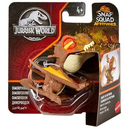 Фигурка Jurassic World Сбежавшие динозаврики Snap Squad Диморфодон GYN43