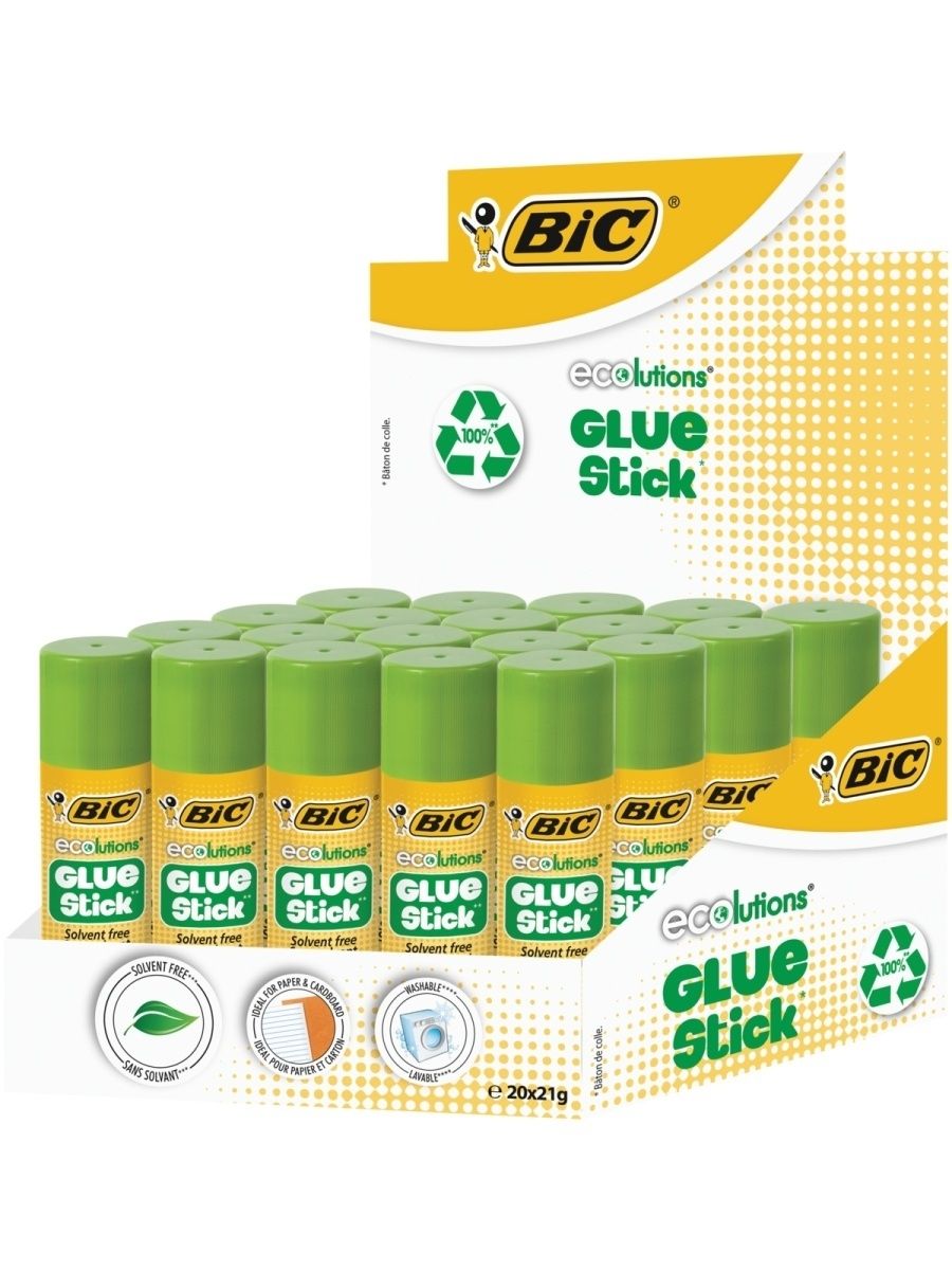 Клей BIC Glue Stic 2 шт - фото 1