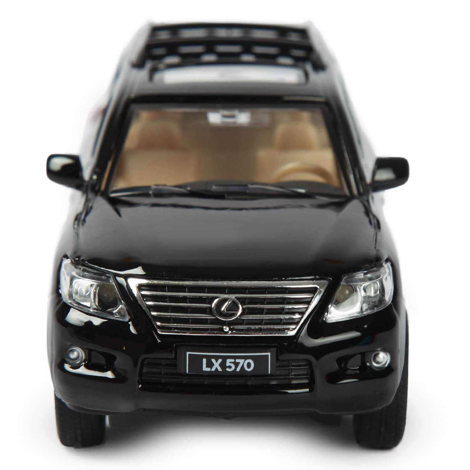 Машинка Mobicaro 1:32 Lexus LX570 Черная 68301 68301 - фото 4