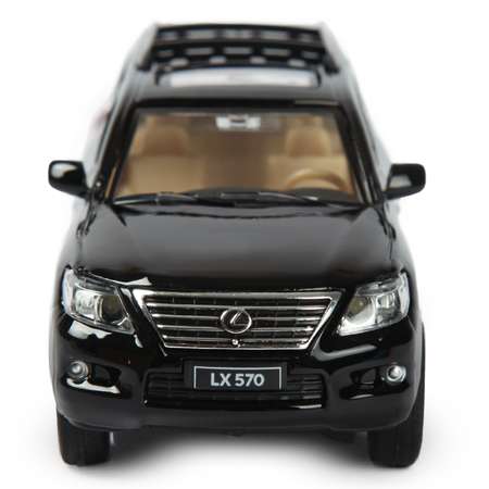 Машинка Mobicaro 1:32 Lexus LX570 Черная 68301