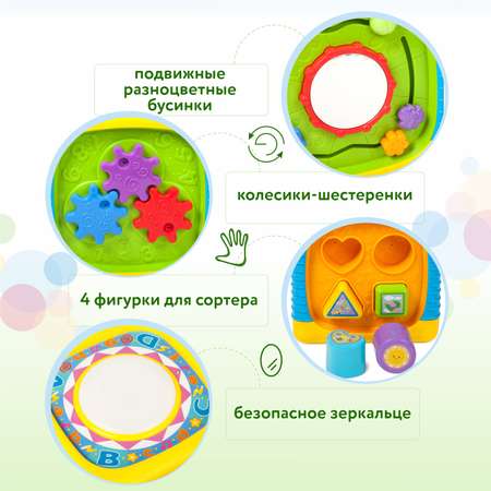 Развивающий кубик BabyGo свет звук