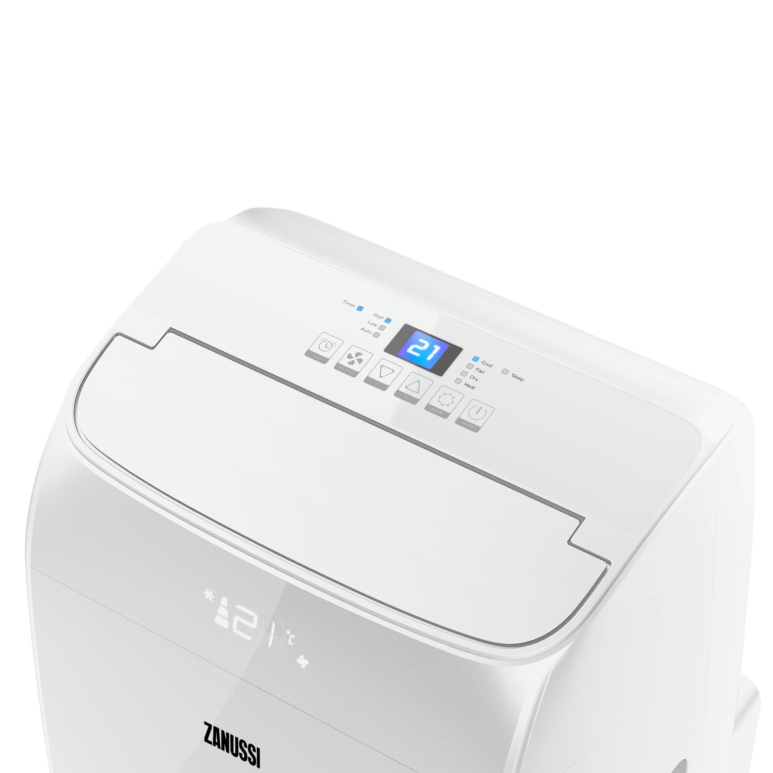 Мобильный кондиционер Zanussi ZACM-09 NY/N1 White - фото 3