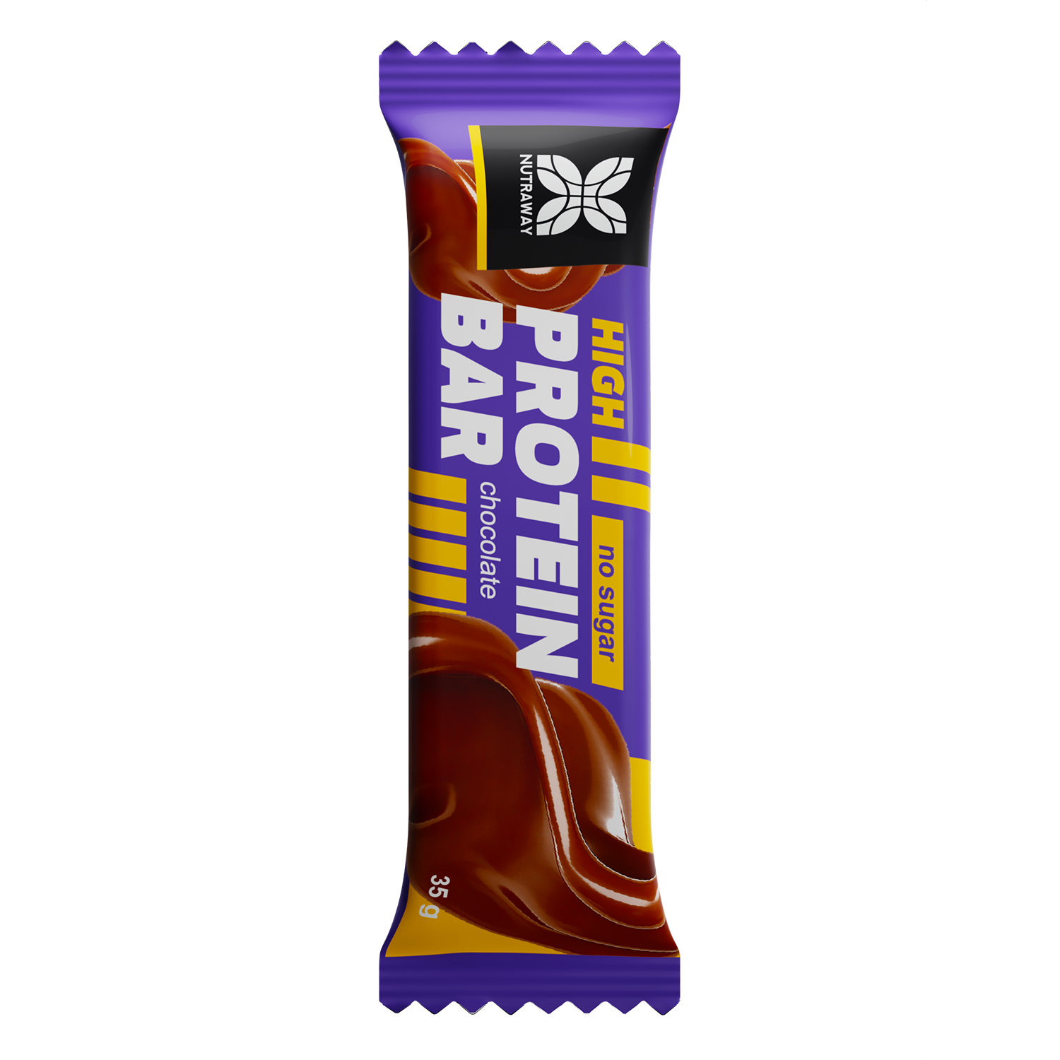 Батончик протеиновый Nuntraway со вкусом шоколада 35г - фото 1