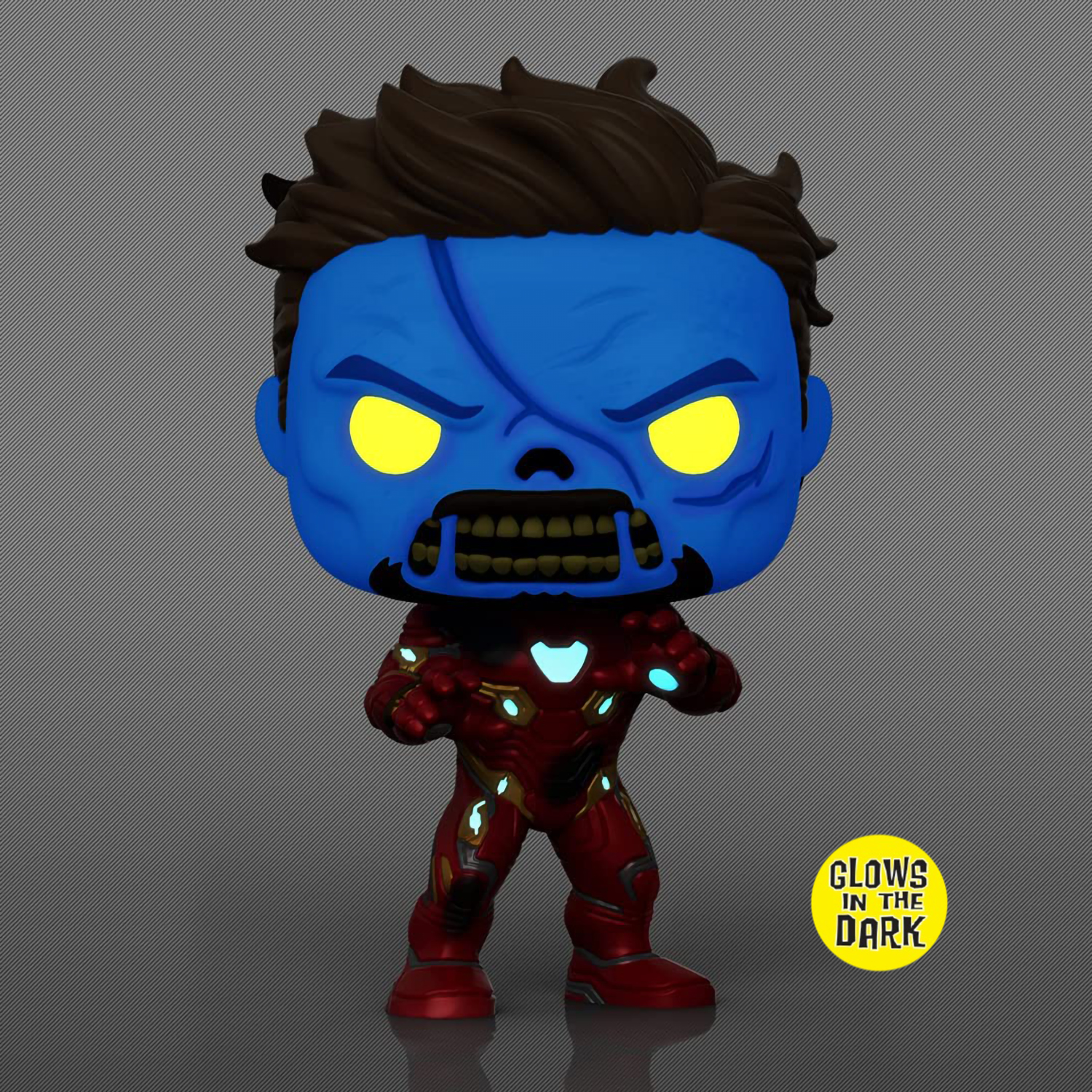 Фигурка Funko POP! Bobble Marvel What If Zombie Iron Man GW Exc 58178 - фото 3