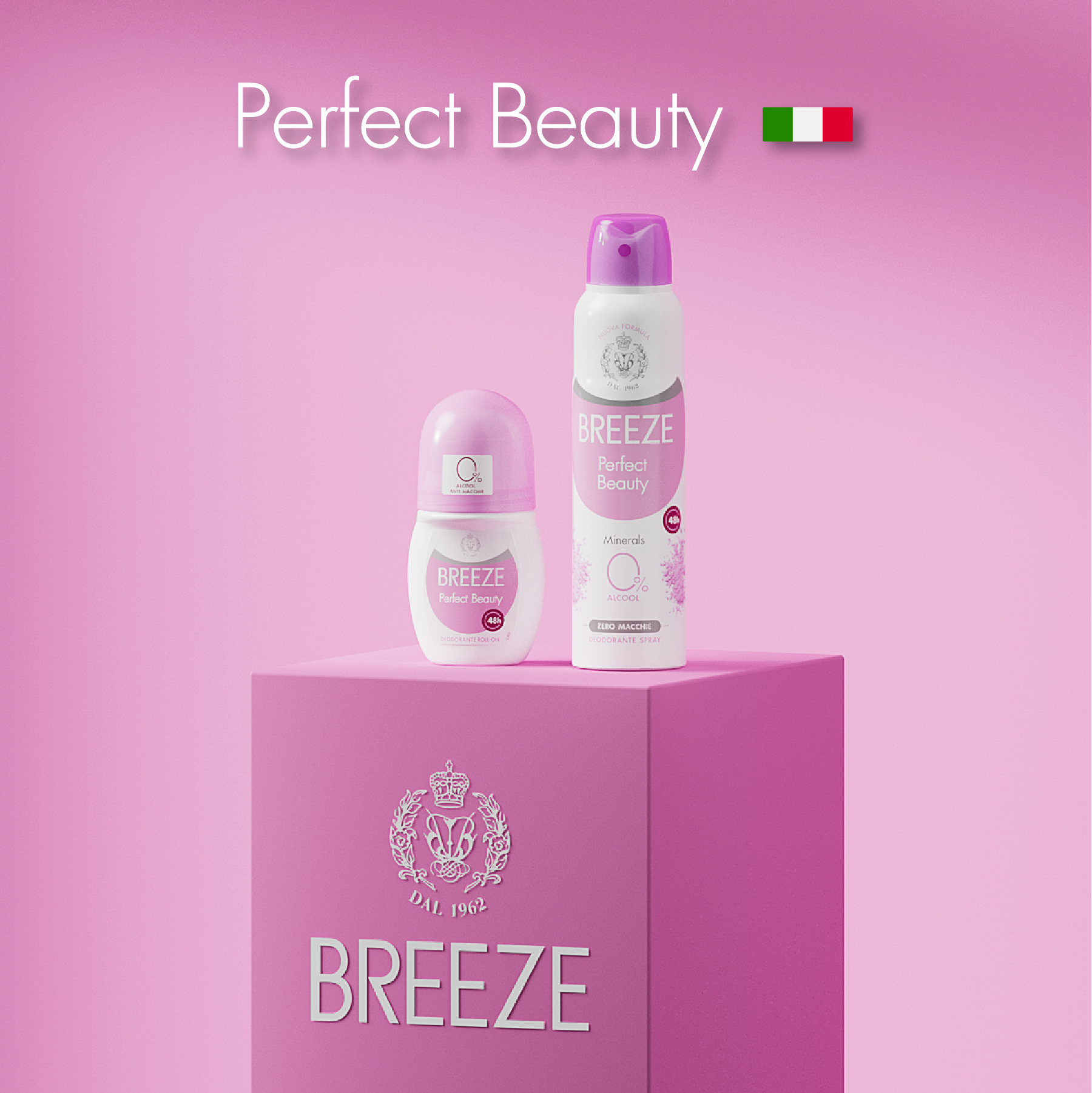 Дезодорант роликовый для тела BREEZE perfect beauty 50мл - фото 5