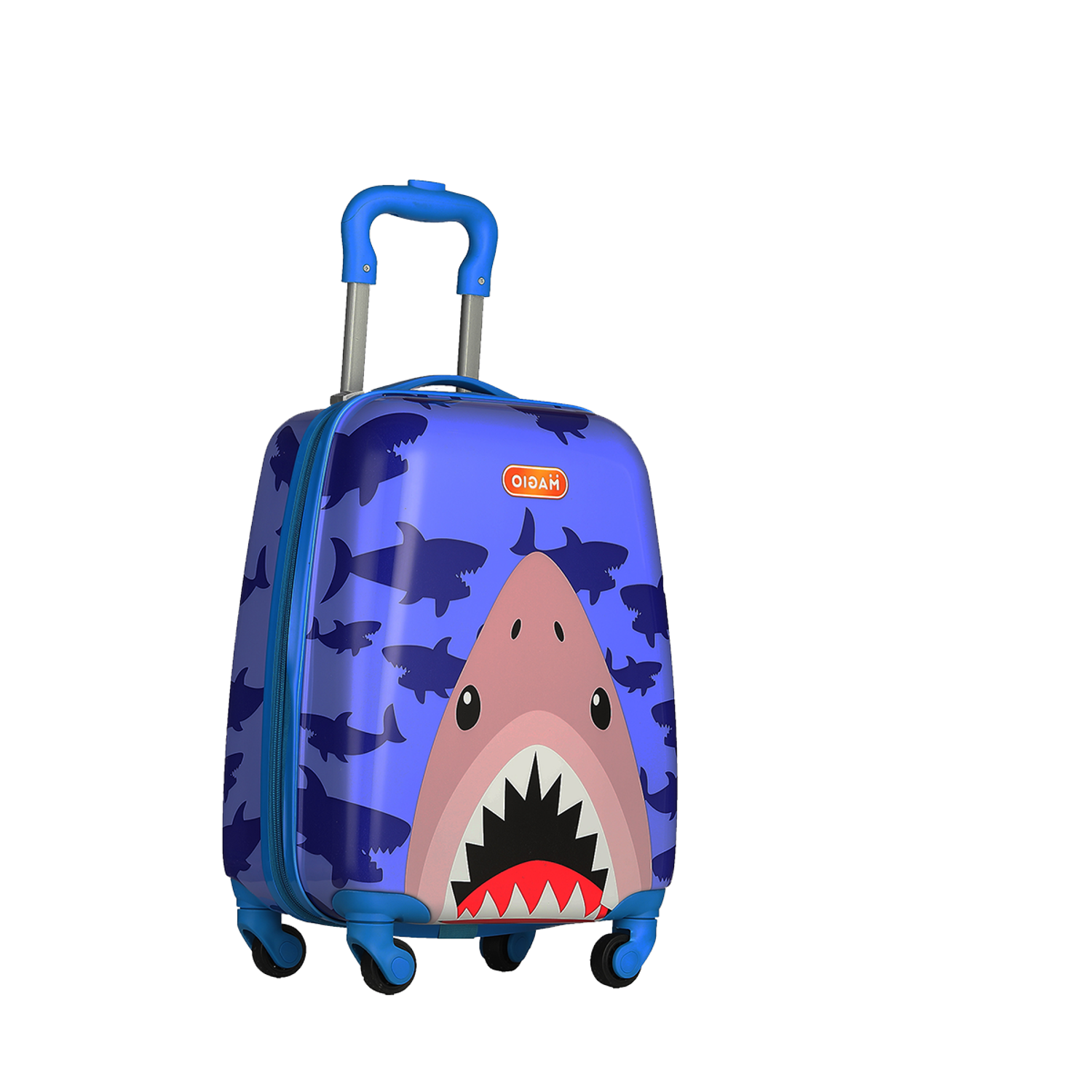 Дорожный комплект Акула LATS Чемодан ручная кладь + дошкольный рюкзак для детей - фото 21