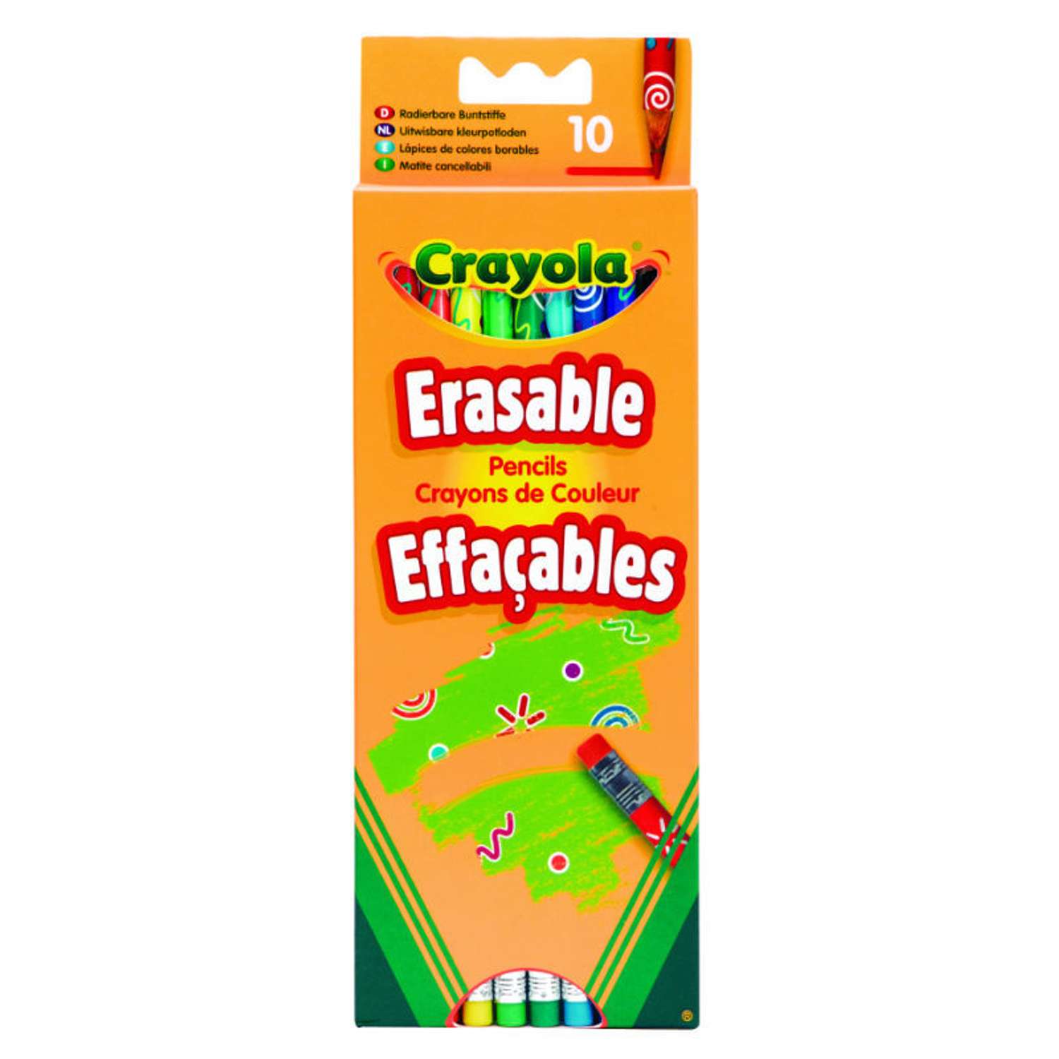 Карандаши цветные Crayola 10шт - фото 1