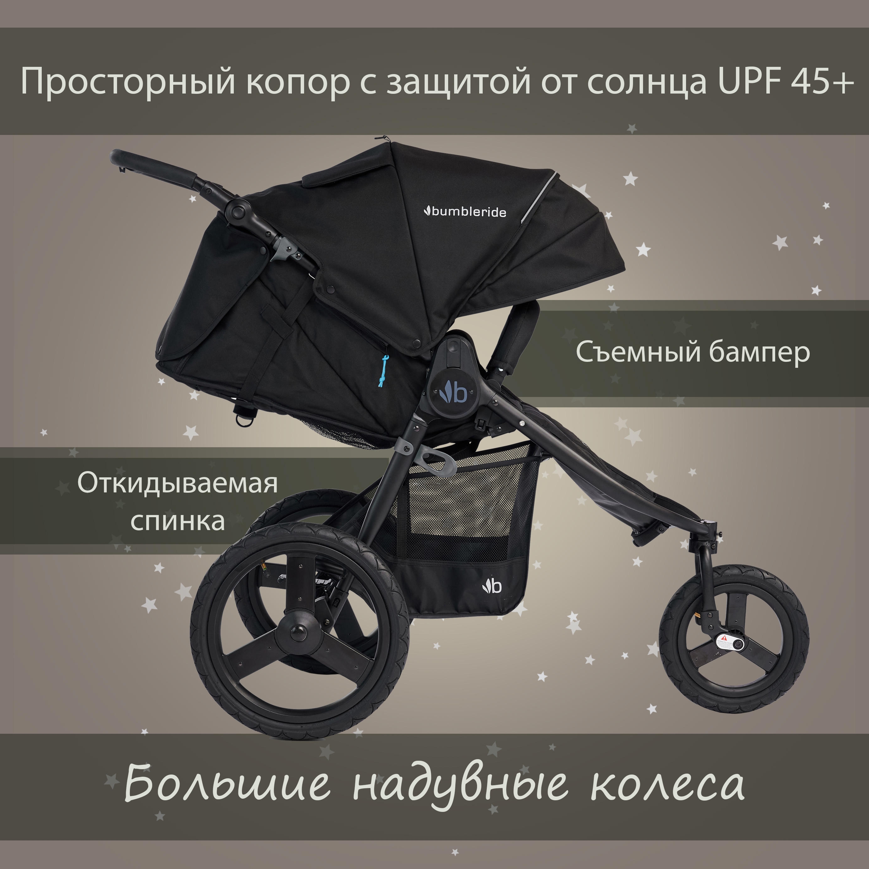 Коляска Bumbleride Speed Olive - фото 7