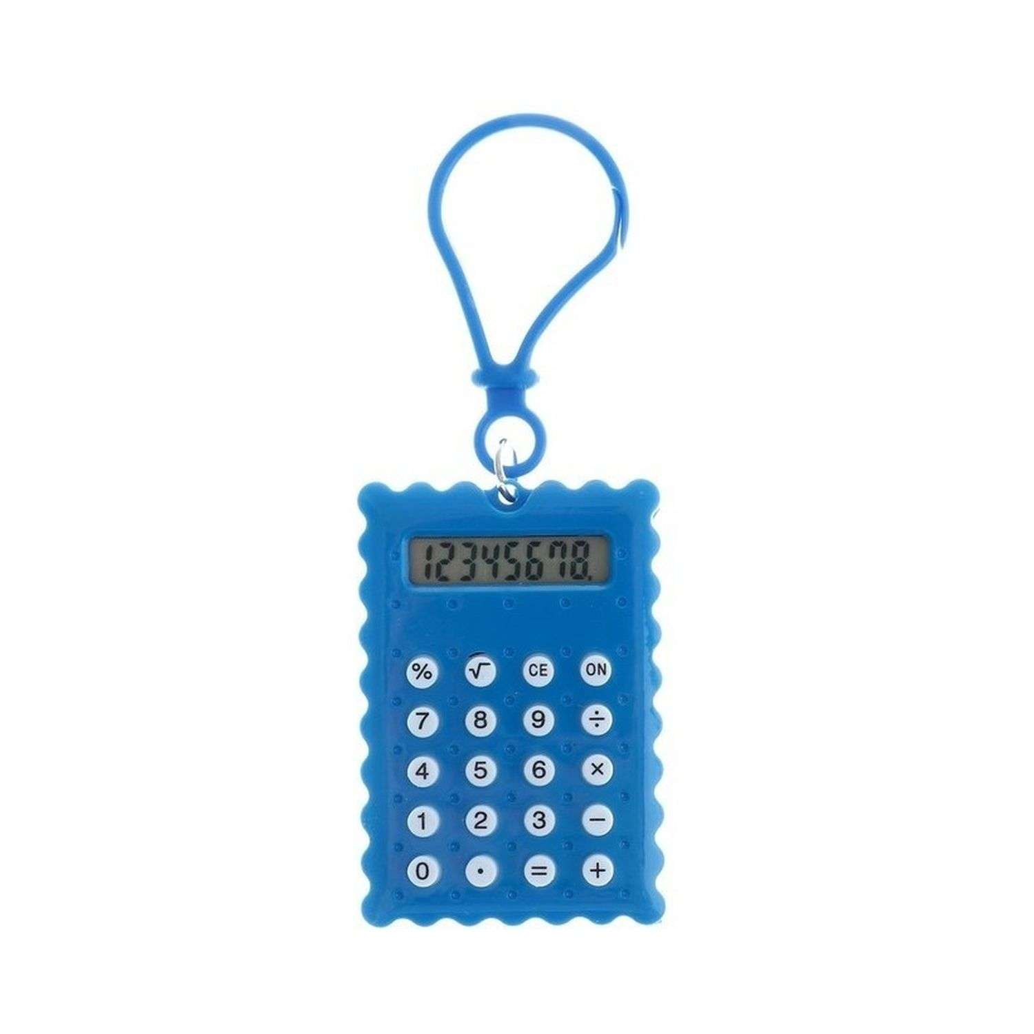 Брелок-калькулятор Uniglodis Печенька синий - фото 1
