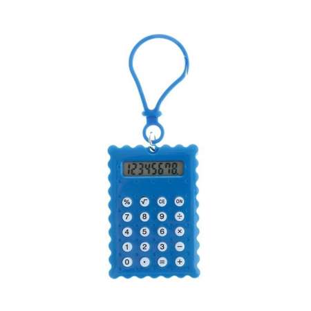 Брелок-калькулятор Uniglodis Печенька синий