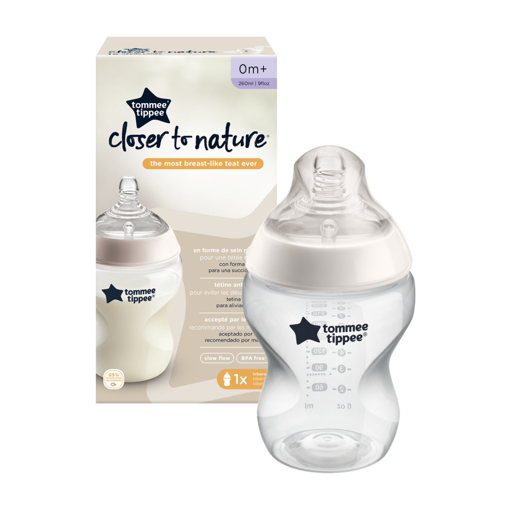 Бутылочка для кормления Tommee tippee Closer to nature 260 мл - фото 3