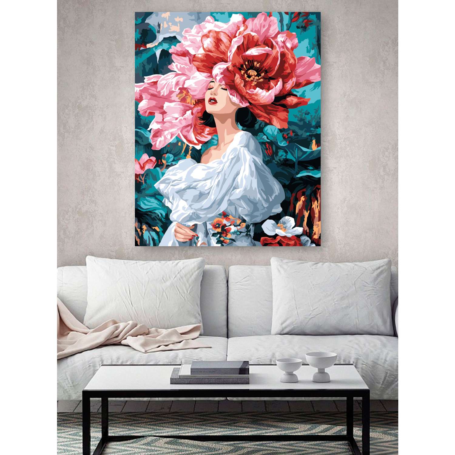 Картина по номерам Hobby Paint холст на деревянном подрамнике 40х50 см Нежное цветение - фото 3
