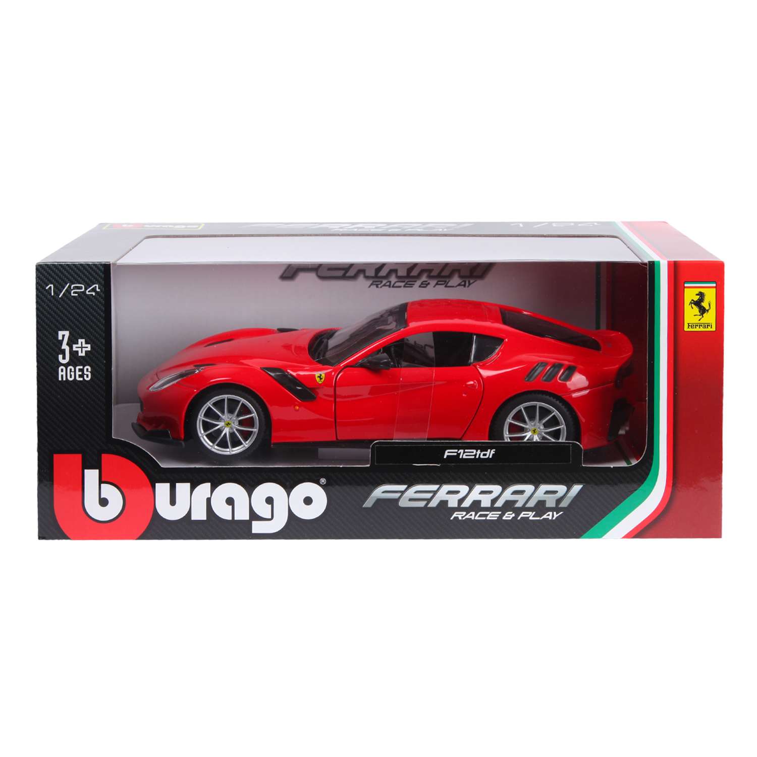 Машина BBurago 1:24 Ferrari F12tdf 18-26021 18-26021 - фото 2