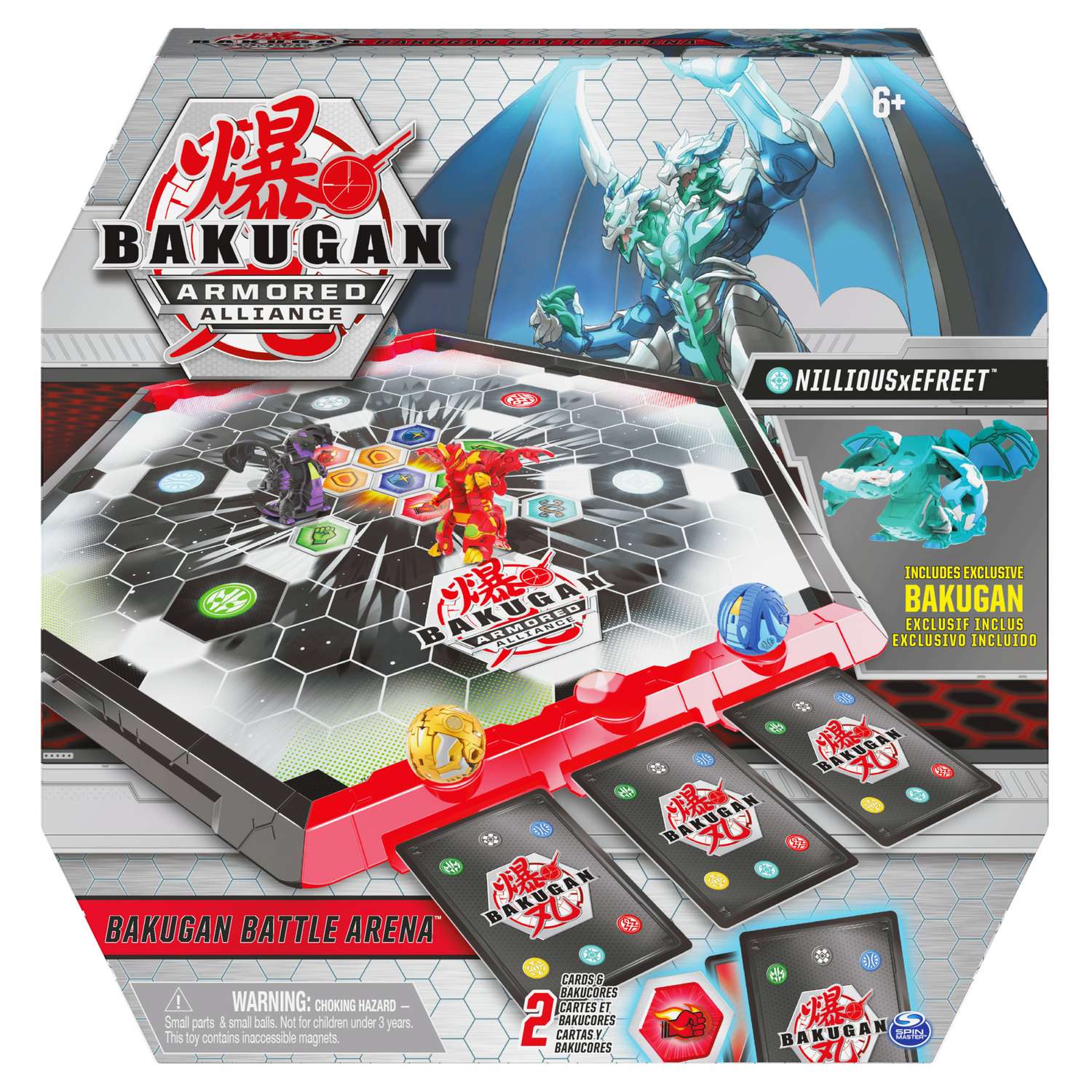 Набор игровой Bakugan с ареной и фигуркой трансформером 6056040 - фото 2