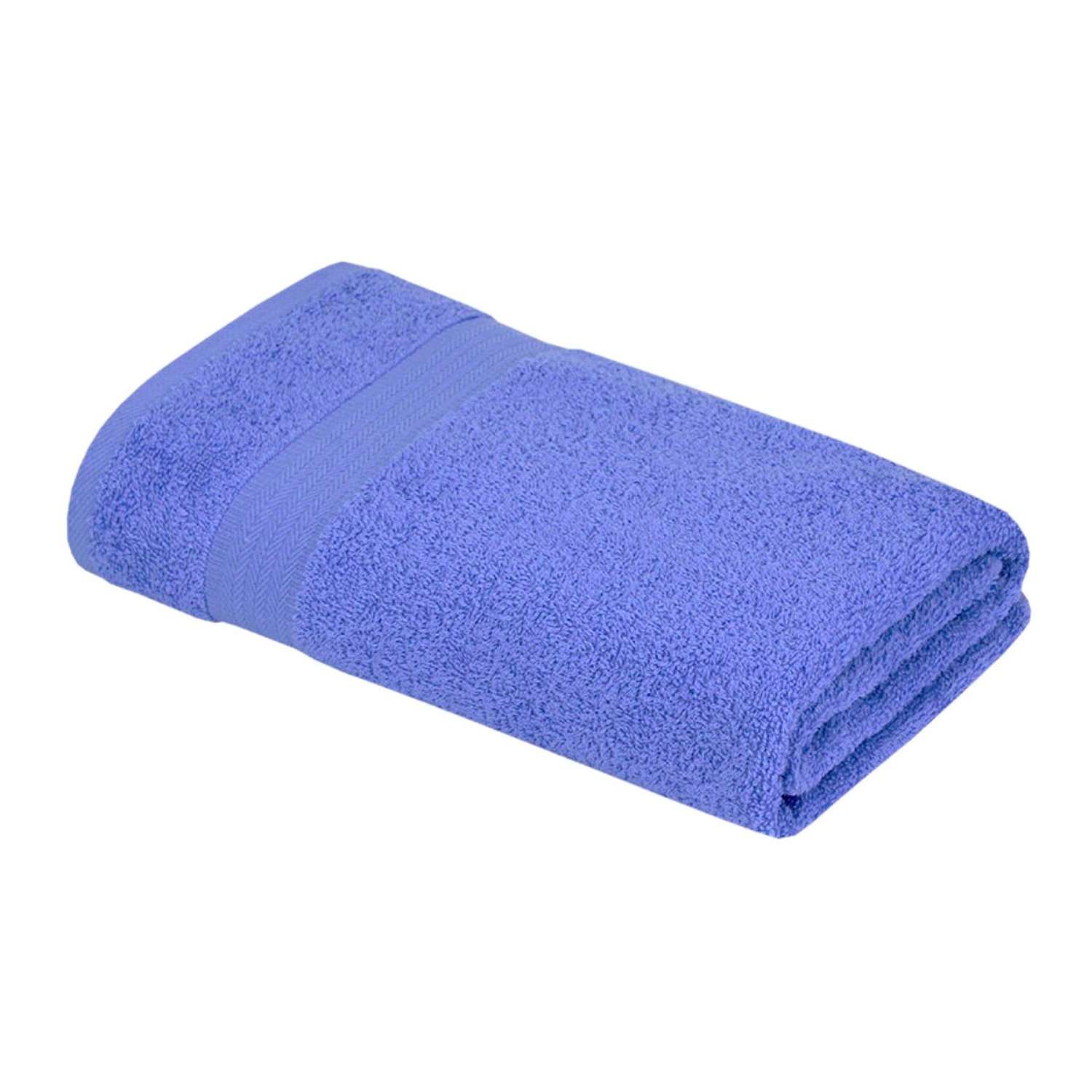 Махровое полотенце Bravo Сулх м7044_01 M 50х80 синий - фото 2